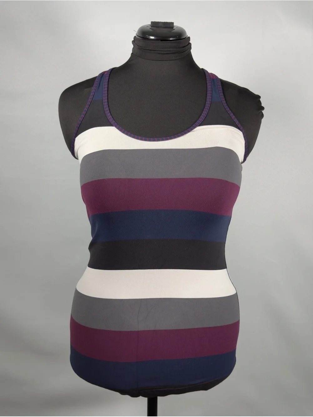 Women’s Lululemon Cool Racerback Striped Running Tank Size 6